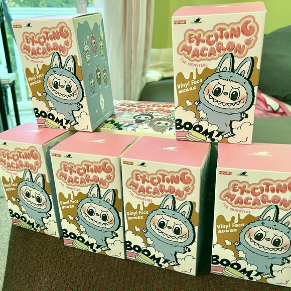 COMPLETE SET/COLLECTION - MONSTERS Exciting Macaron AUTHENTIC POP MART - Picture 3 of 7